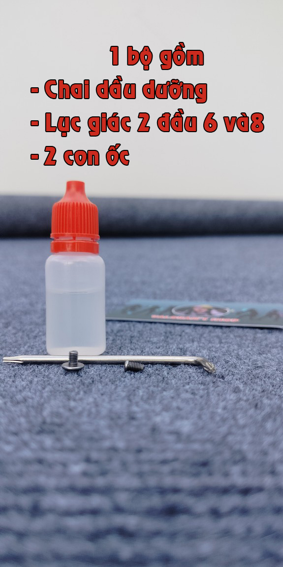 Bộ dầu dưỡng Balisong full phụ kiện