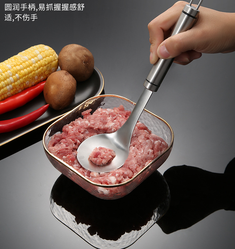 Muôi nặn thịt viên inox cao cấp