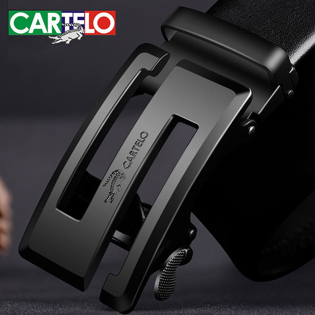 Thắt lưng da bò Cartelo cao cấp TL-111a