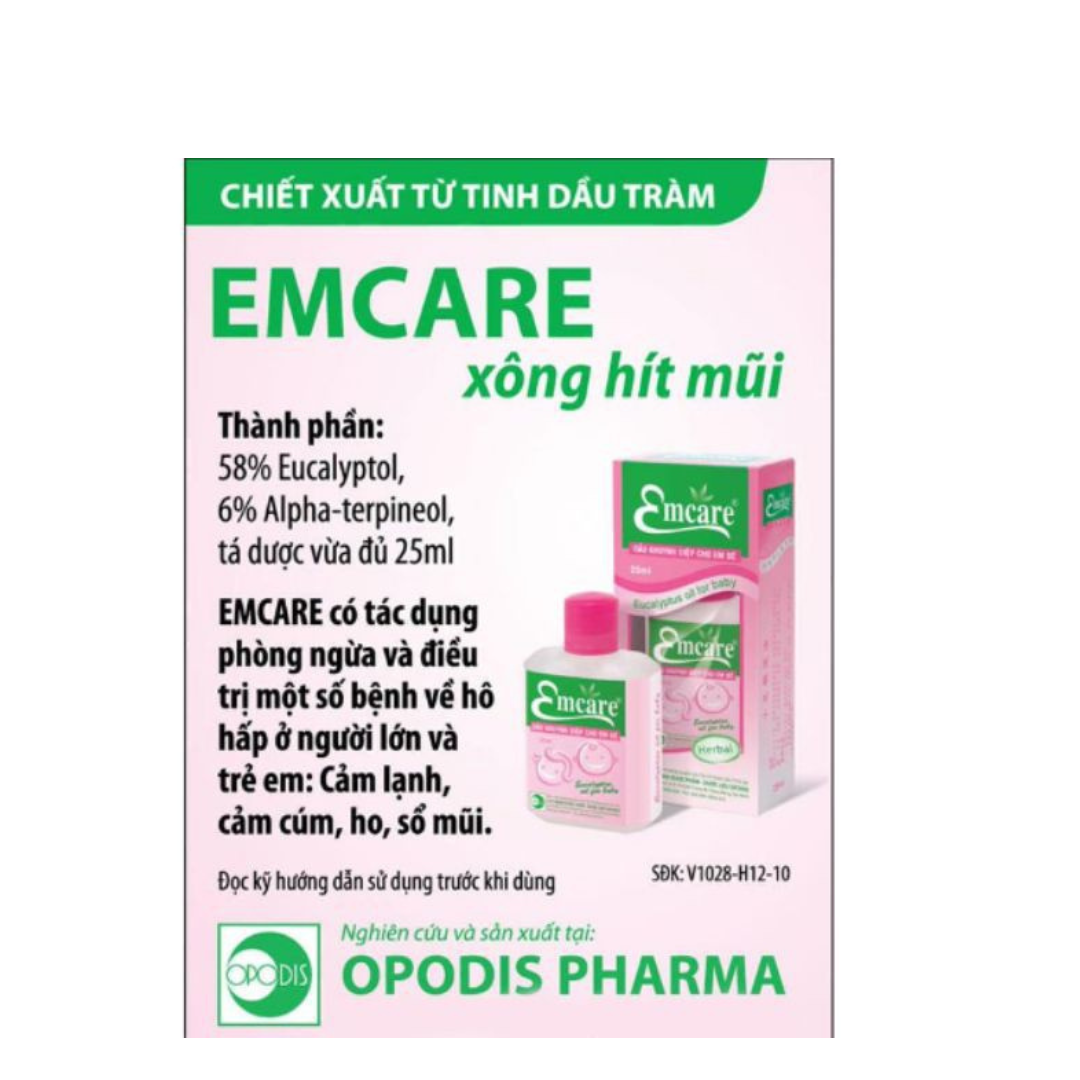 [HCM]Dầu tràm Emcare - Opodis Pharma (25ml)
