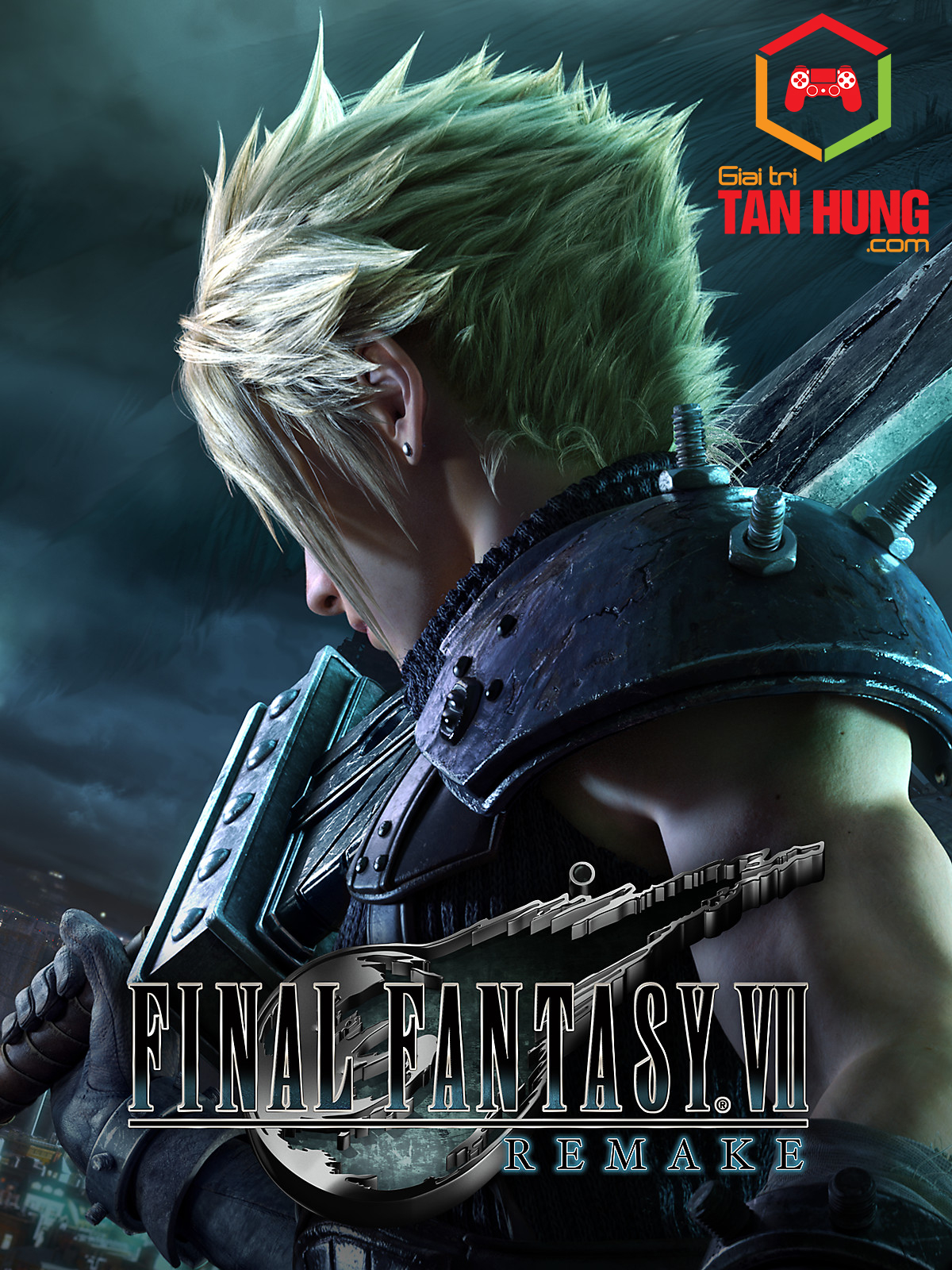Đĩa Game Ps4 Ps5 Final Fantasy VII Remake
