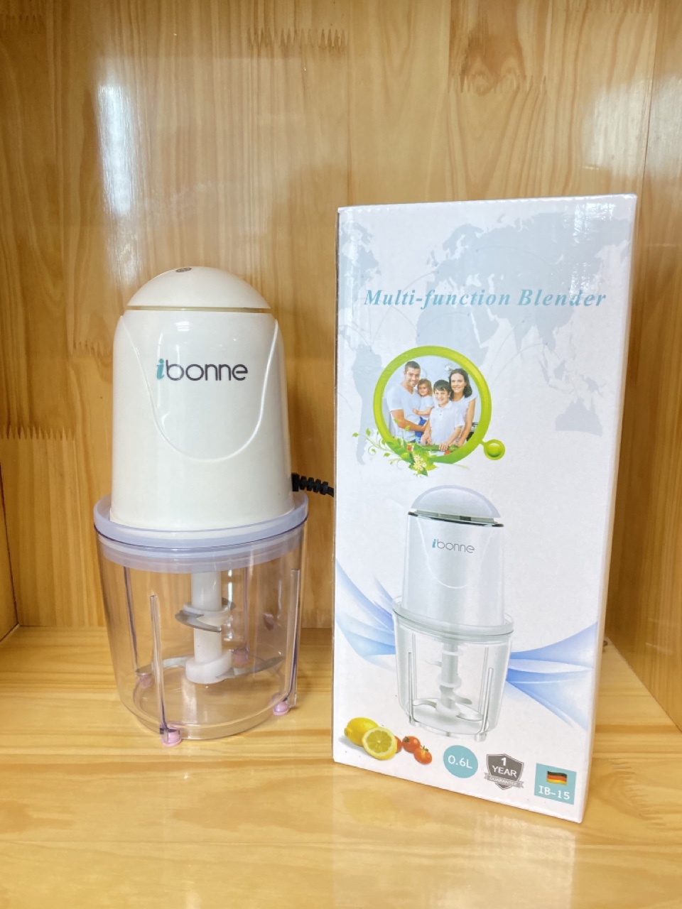 Máy xay đa năng Ibonne IB15 300W [Máy xay ăn dặm cho bé]