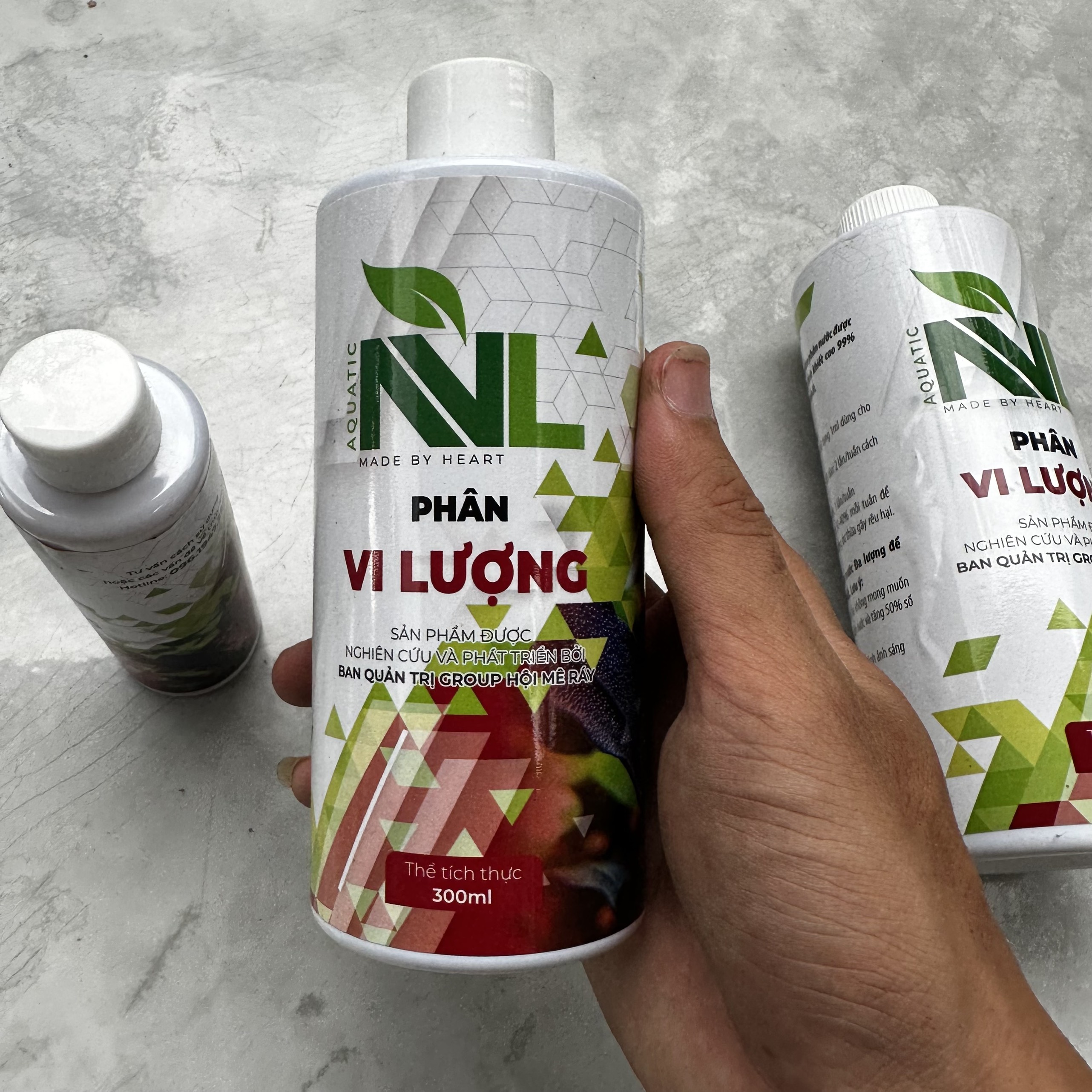 Phân nước vi lượng thủy sinh NVL