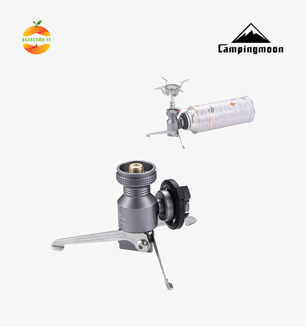 Phụ kiện chuyển đổi bình gas có chân đỡ dã ngoại Campingmoon Z23-CB
