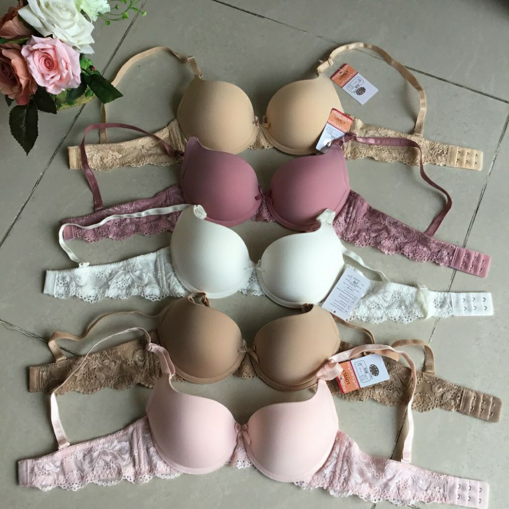 [HCM]Áo lót Lovely mút vừa Hàng Nhật(Size B75-B85)