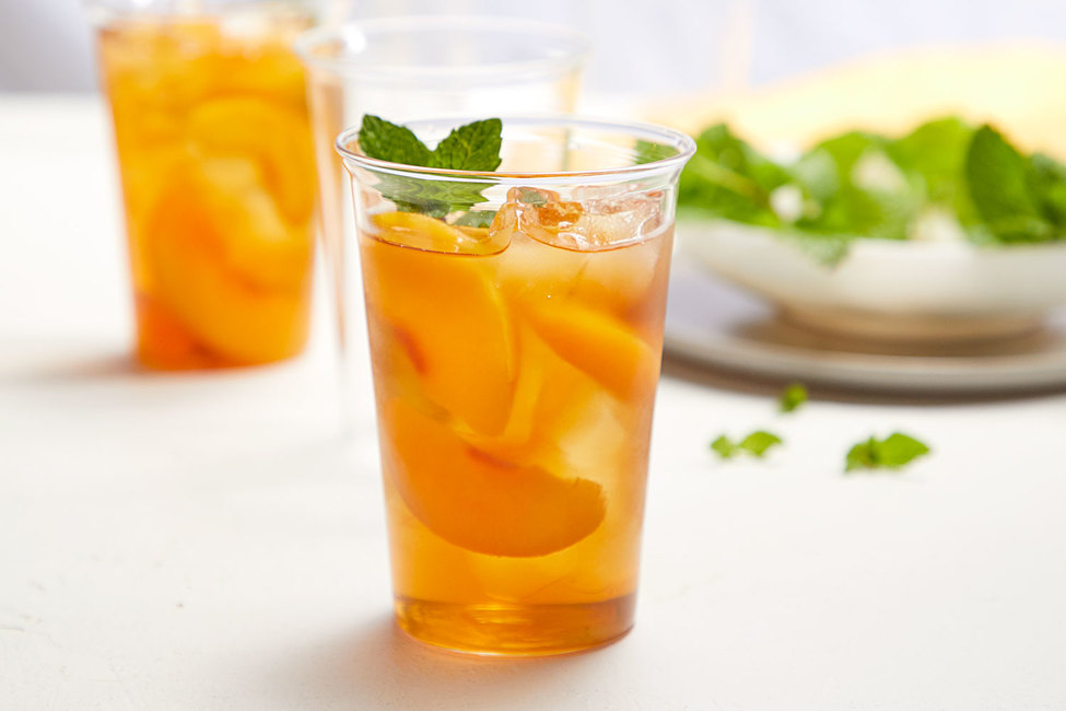 Sinh Tố Berino Đào Chai 1 Lít - Bếp Chè Thái