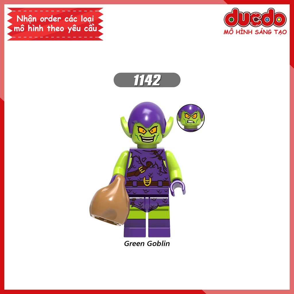 Minifigures các nhân vật Spider man siêu chất - Đồ chơi Lắp ghép Xếp hình Mini Iron Man XINH 0241