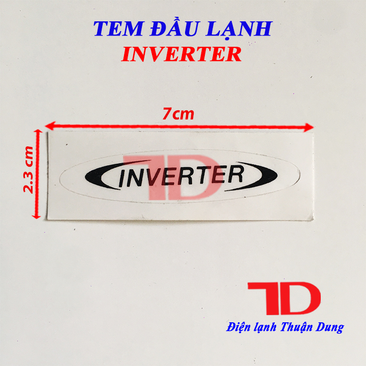 Tem dán trang trí dành cho máy lạnh Điện Lạnh Thuận Dung