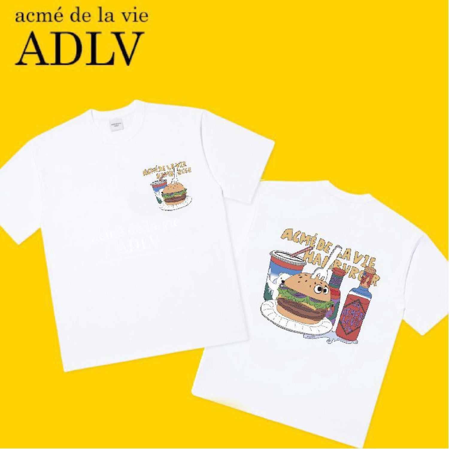 ⚡️ Áo thun -ADLV - Acmé de la vie - ADLV HAMBURGER [ FreeShip ]