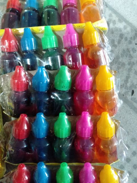 MÀU NƯỚC THỰC PHẨM LỆ HƯƠNG {5 LỌ 5 MÀU}