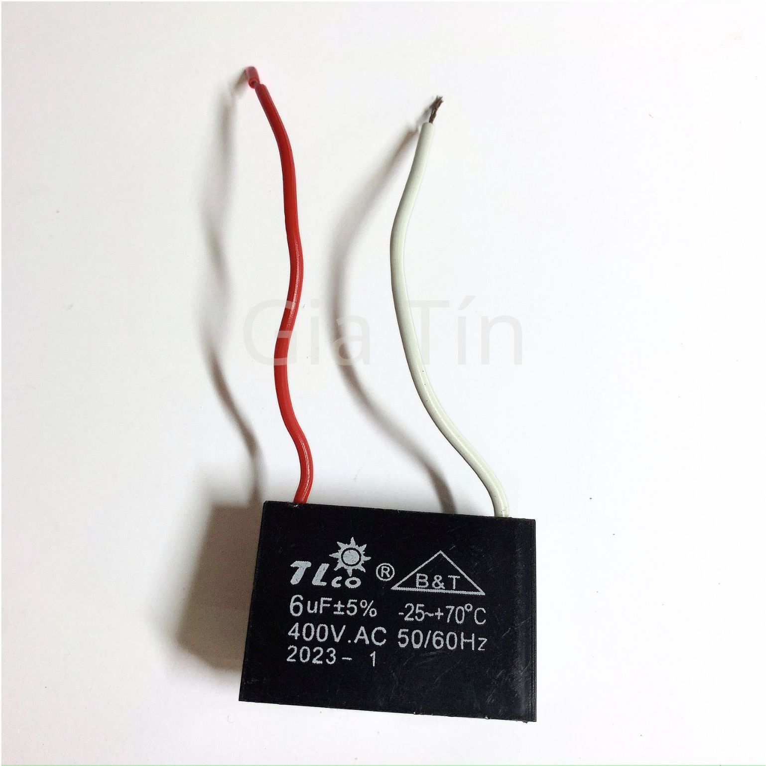 Tụ quạt điện, tụ kapa vuông 2uf/2.5uf/3uf/4uf/6uf 350-400v.ac