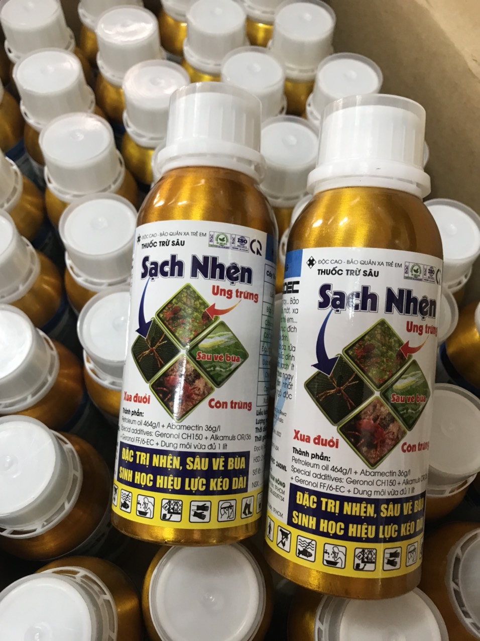 Sạch nhện - đặc trị nhện- sâu v-ẽ bu-a - sinh học hiệu lực kéo dài 240ml
