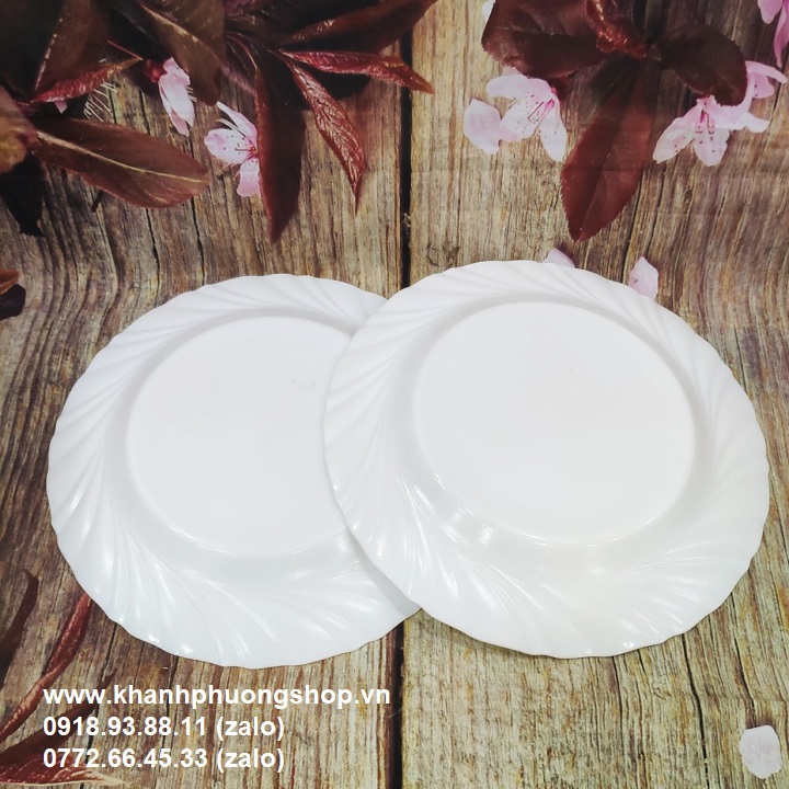 [HCM]dĩa sứ trắng - dĩa sứ trắng