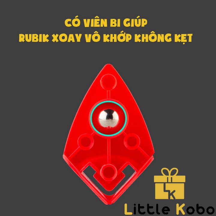 [HCM]Rubik Biến Thể DianSheng Mouse 2x2 Cube Rubic Stickerless