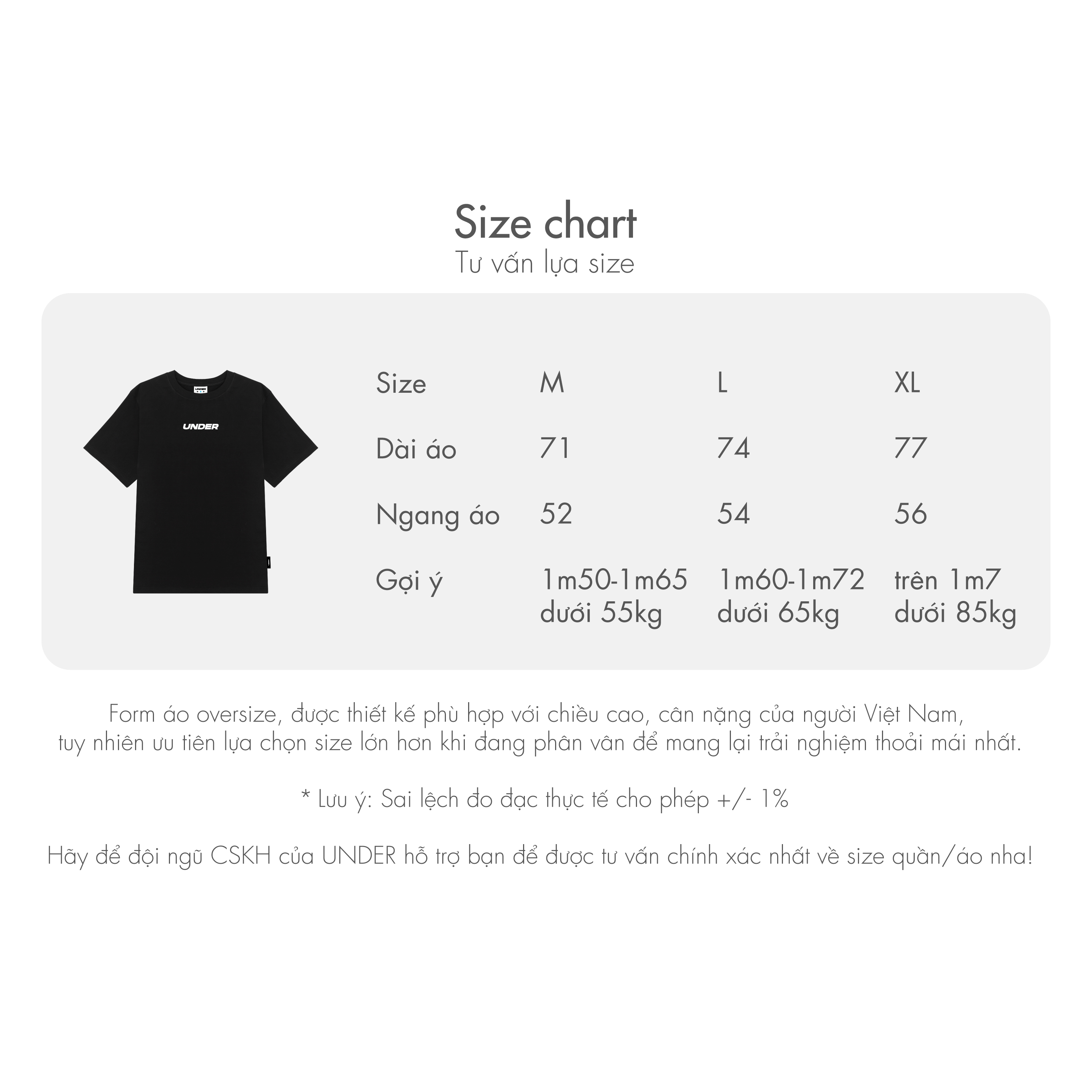 Áo thun UNDER Hà Nội 36 Phố Phường - UTS002