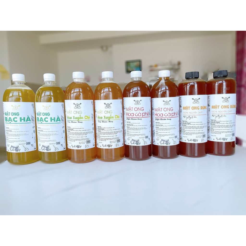 [Hàng Chuẩn] Mật Ong Bạc Hà, 100% Nguyên Chất