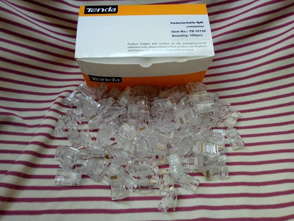 Hạt mạng LB-LINK Cat5e RJ45 6U 100 hạt/1 hộp