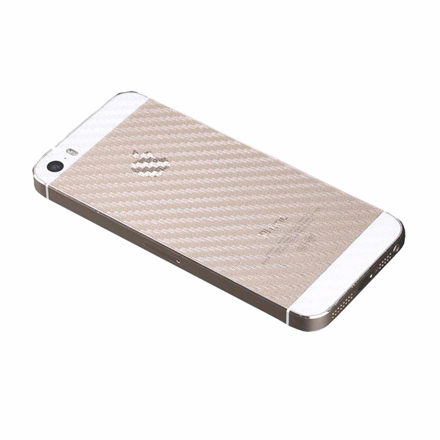 Miếng dán mặt sau vân carbon full viền cho các dòng iPhone