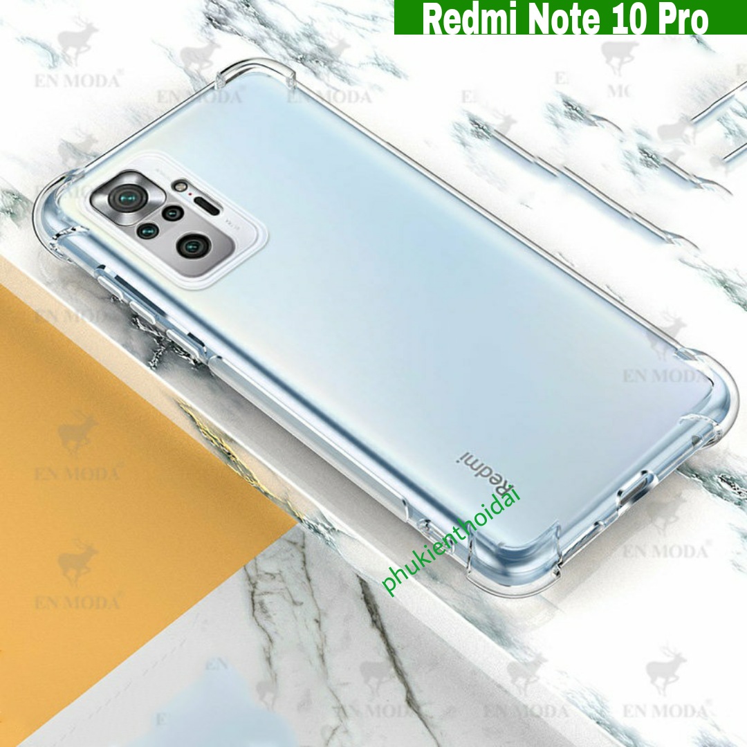 Ốp lưng Redmi Note 7 / Note 7 Pro / Note 8 Pro / Note 9s / Note 10 Pro / Note 11 Pro / Note 12 Pro 4G dẻo trong chống sốc lồi 4 góc siêu chống sốc