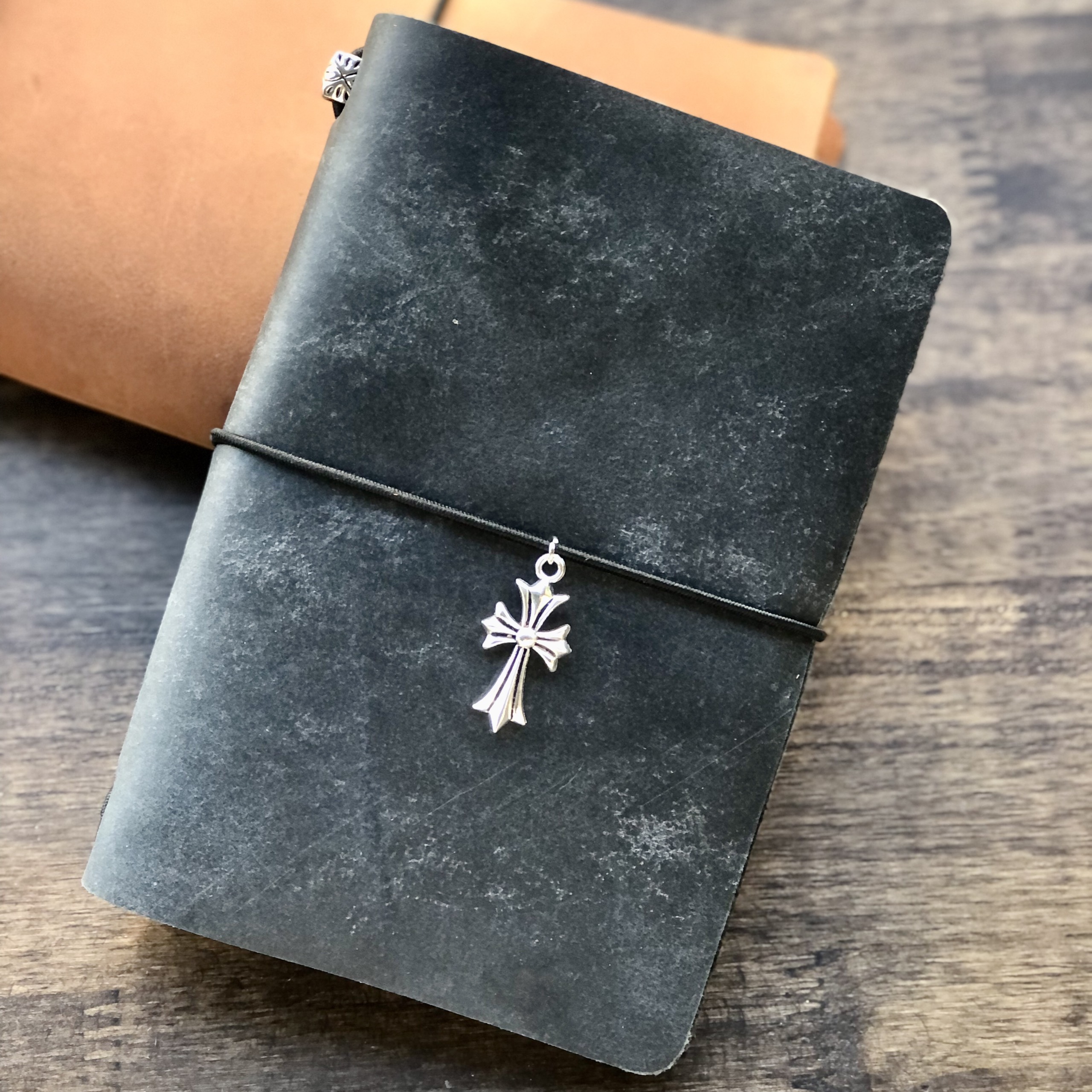 Sổ da bò a6, sổ tay passport bìa da thật, handmade by oz retro, sổ mini bỏ túi