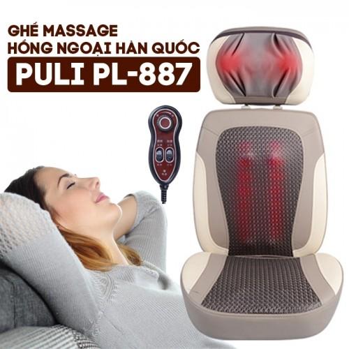 [HCM]Ghế Massage Hồng Ngoại Cao Cấp Puli PL-887