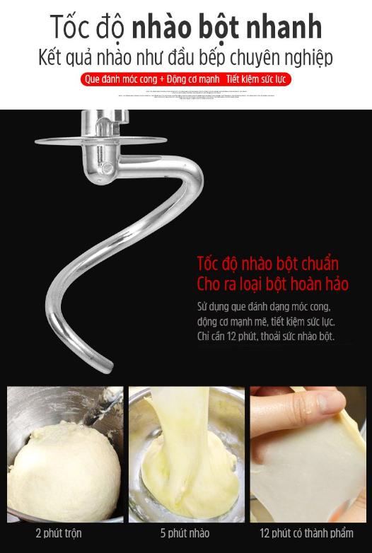 - Máy trộn bột gia đình đa năng