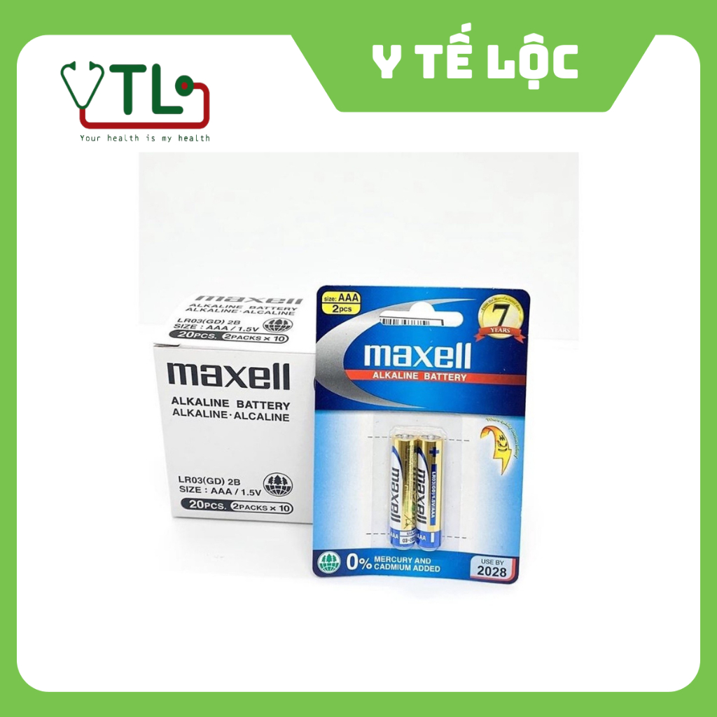 Pin AA / AAA Maxell Alkaline 1,5V - Hàng chính hãng