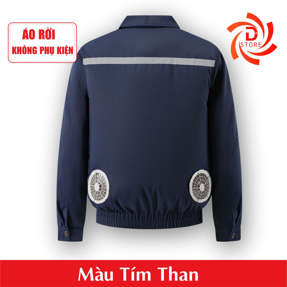 Áo Lắp quạt điều hòa chống nắng nóng (ÁO RỜI KHÔNG PIN QUẠT) DSTORE