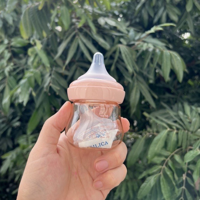 Bình sữa cổ rộng Babuu 90ml/120ml cho bé sơ sinh