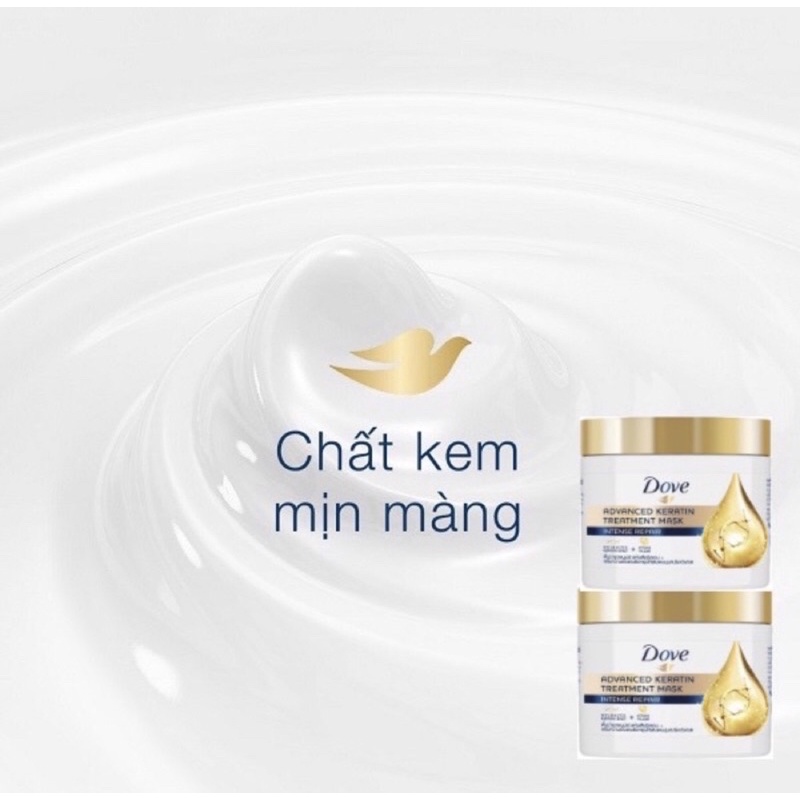 Kem Ủ Tóc Phục Hồi Hư Tổn DOVE