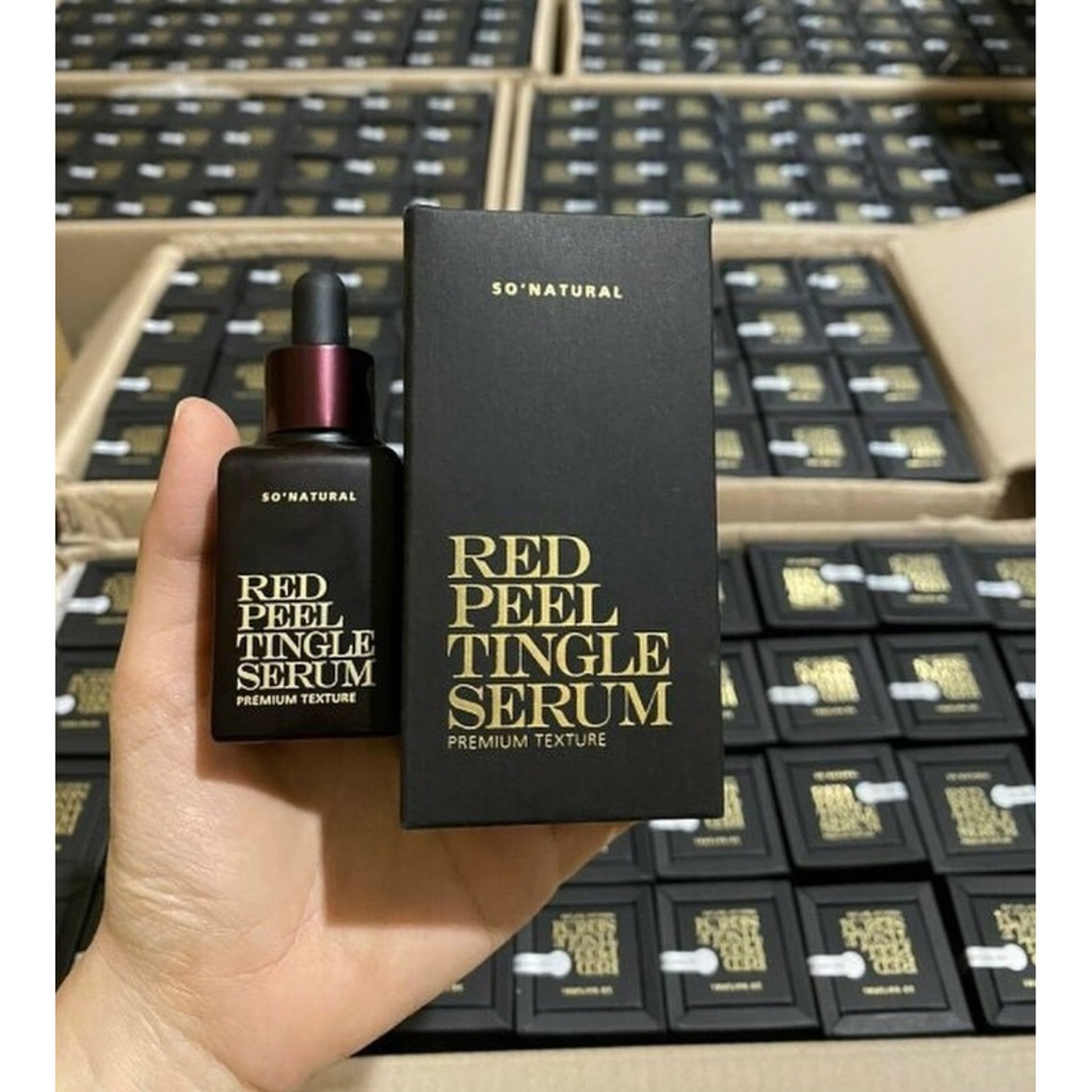 [So'natural] Tinh Chất Red Peel Tingle Serum Sonatural Hàn Quốc
