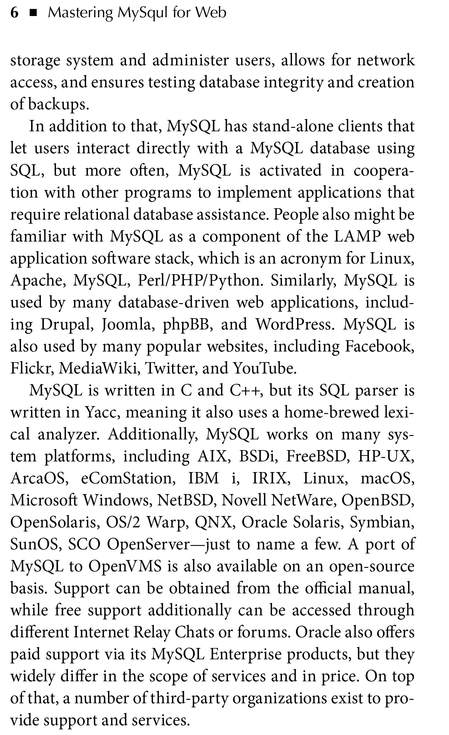 Sách Mastering MySQL for Web A Beginners Guide