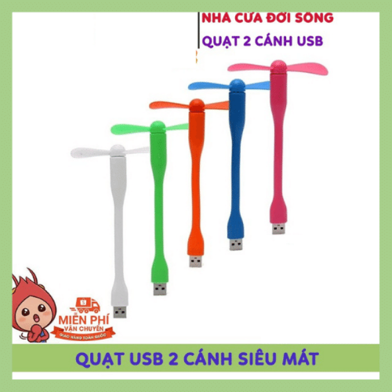 Bảng giá Quạt USB 2 Cánh Rời Cắm Máy Tính, Sạc Dự Phòng, Củ Sạc Điện Thoại, Siêu Mát - Siêu Tiện Dụng Phong Vũ