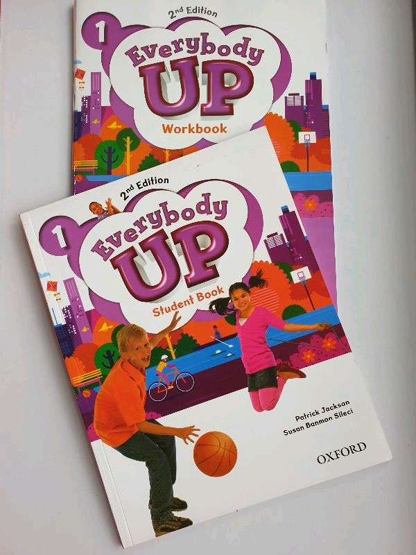 Bộ Everybody Up 1 2nd Edition (sách học + bài tập)