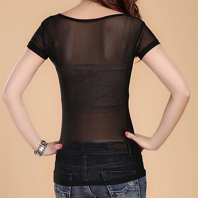 Áo cổ tròn nữ ôm body tôn dáng