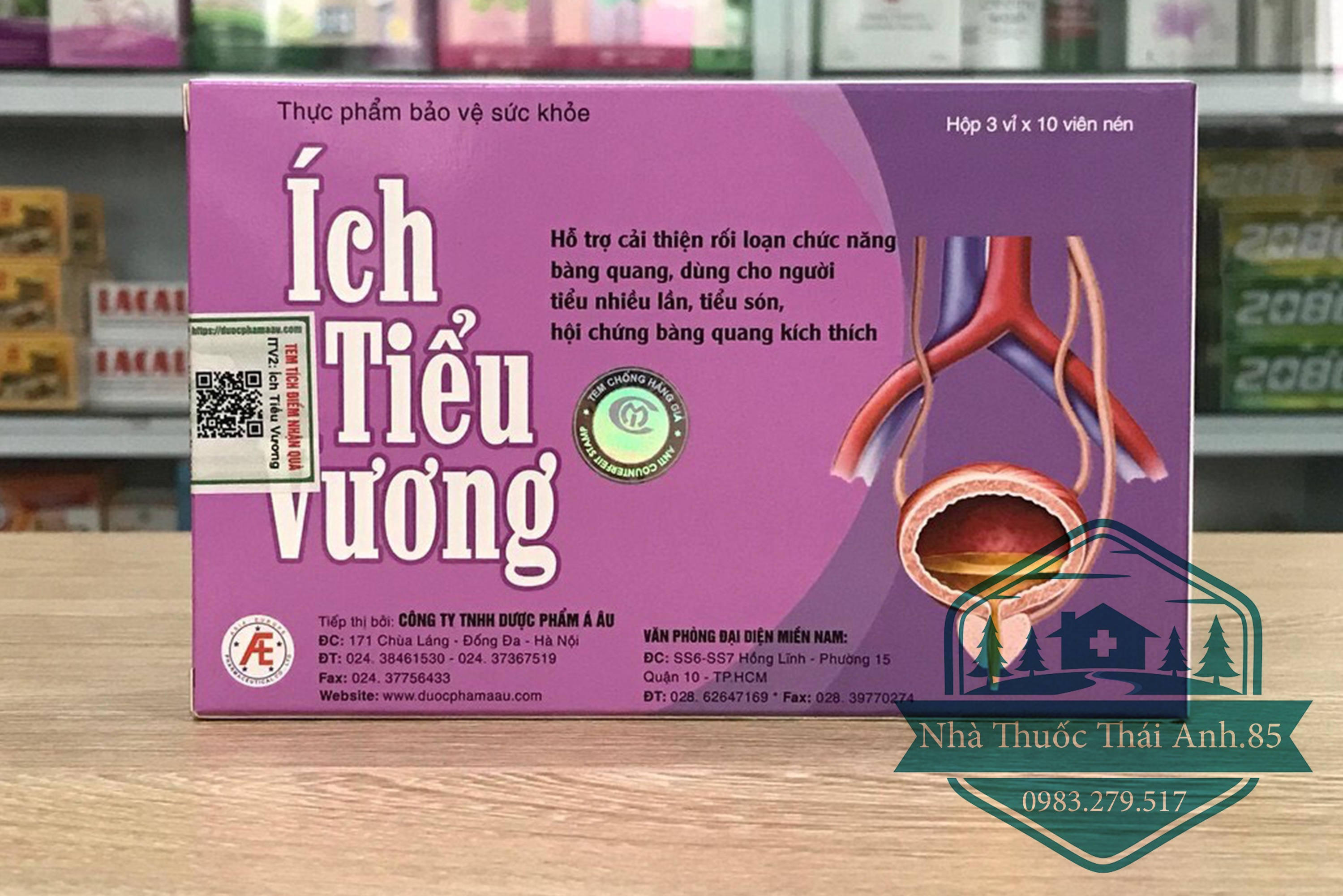 ÍCH TIỂU VƯƠNG HỘP 20 VIÊN