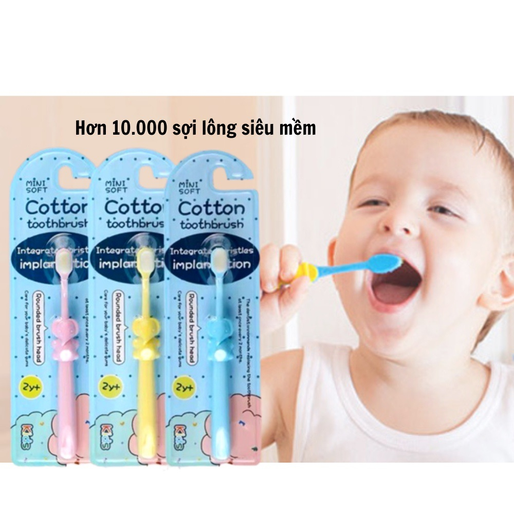 Bàn chải lông tơ siêu mềm Mini Soft (2y+)