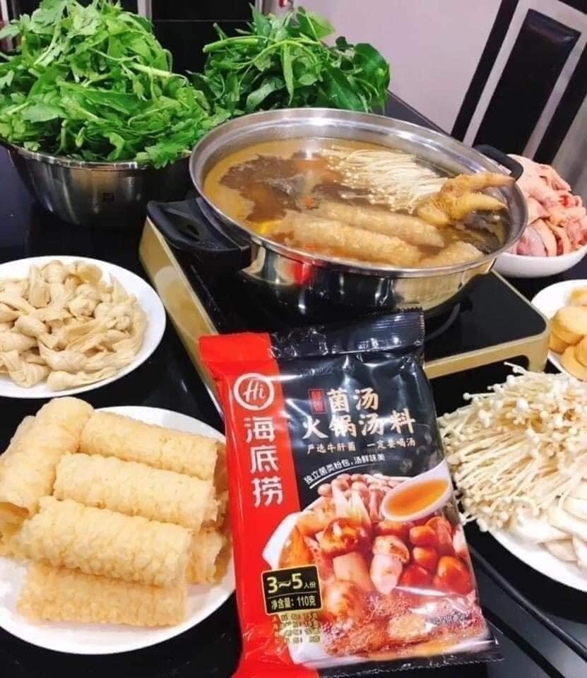 Cốt lẩu Haidilao vị Lẩu thái 210g ( Giao tại Hà Nội 30p -1h)