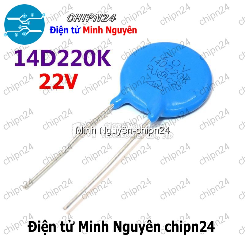 [5 con] (F241) Tụ Chống Sét 14D (22V/27V/33V/39V/47V/56V/68V/120V/150V/200V/220V) - [Chọn Loại] - HHH.00004