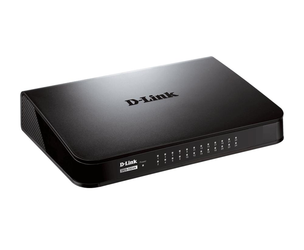 D-Link DES-1024A - Switch 24 Cổng 10/100M - Hàng Chính Hãng