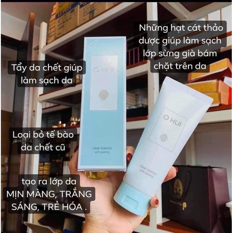 Tuýp tẩy da chết ohui fullsize 150ml -ebisu cosmetics lzd