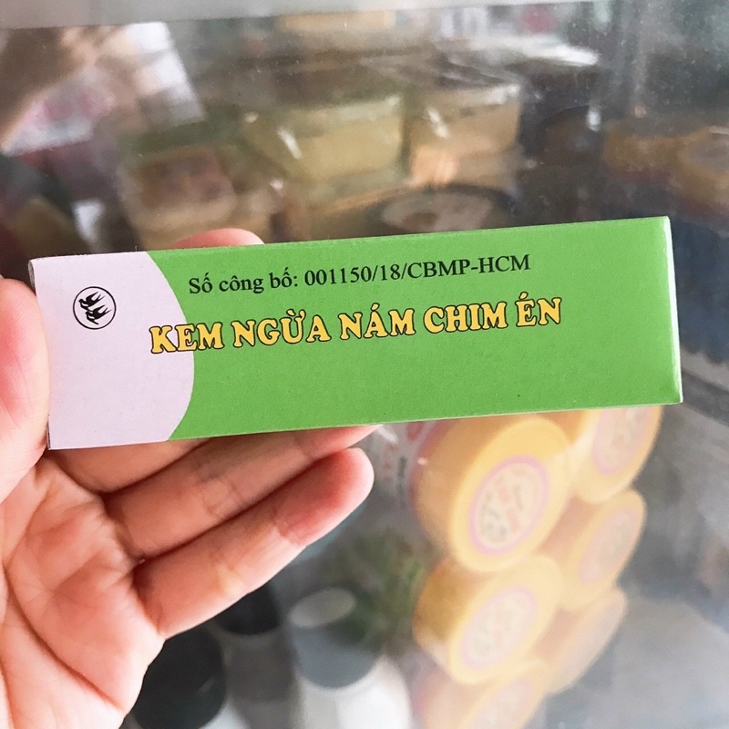 Kem trắng da con én 10g