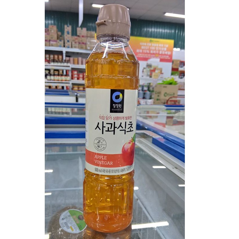 Dấm Táo Deasang Hàn Quốc 500Ml - 사과식초