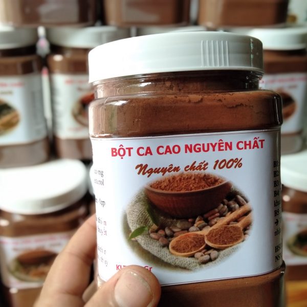 Bột ca cao nguyên chất 100% từ Đăk Lăk 500g