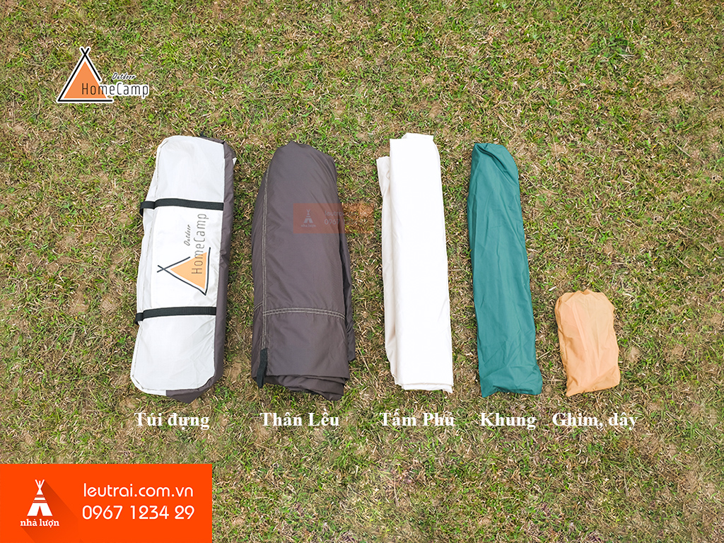 Lều Glamping Vintage Home 4P - HomeCamp