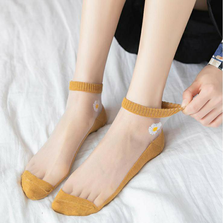 SET 10 ĐÔI VỚ LƯỚI HOA CÚC 10 MÀU