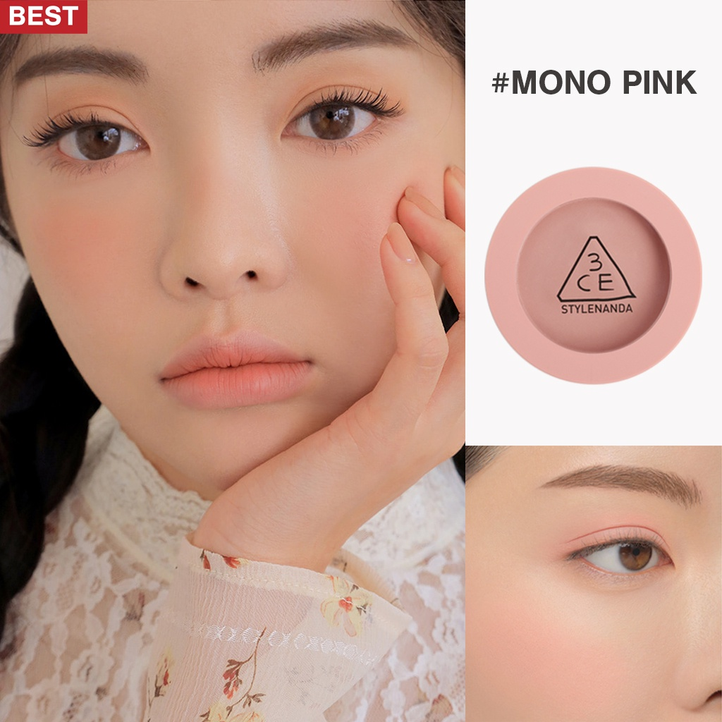 Phấn Má Hồng 3CE Mood Recipe Face Blush [mono pink]