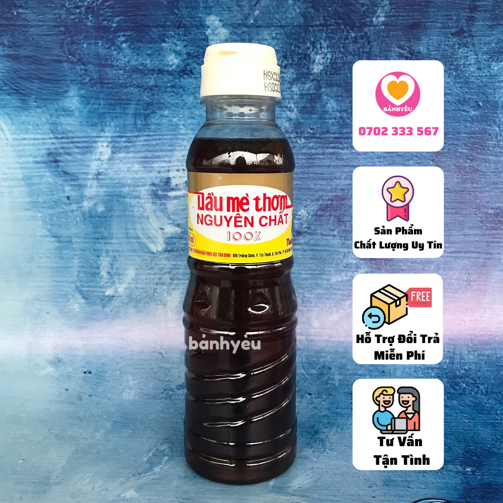 Dầu mè thơm nguyên chất Nakydaco 250ml