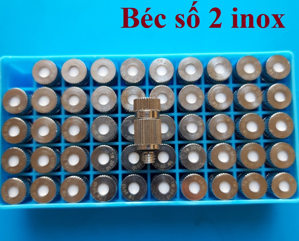 Set 20 béc phun sương làm mát số 1, số 2 hoặc số 3
