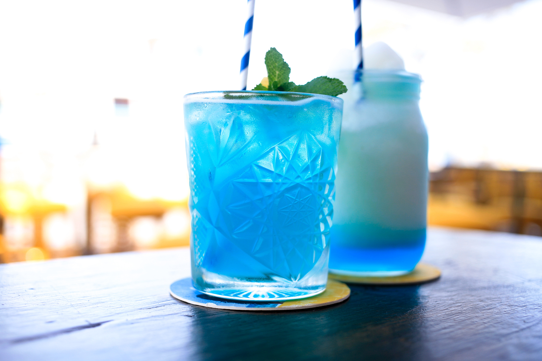 Siro Thái Lan Pixie Blue Curacao Chai 730ml